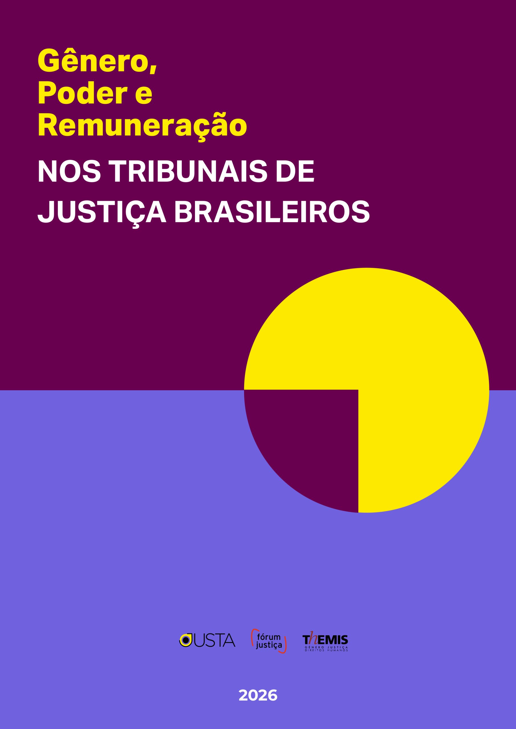 Capa da publicação Gênero, Poder e Remuneração: <strong>Nos Tribunais de Justiça Brasileiros</strong>