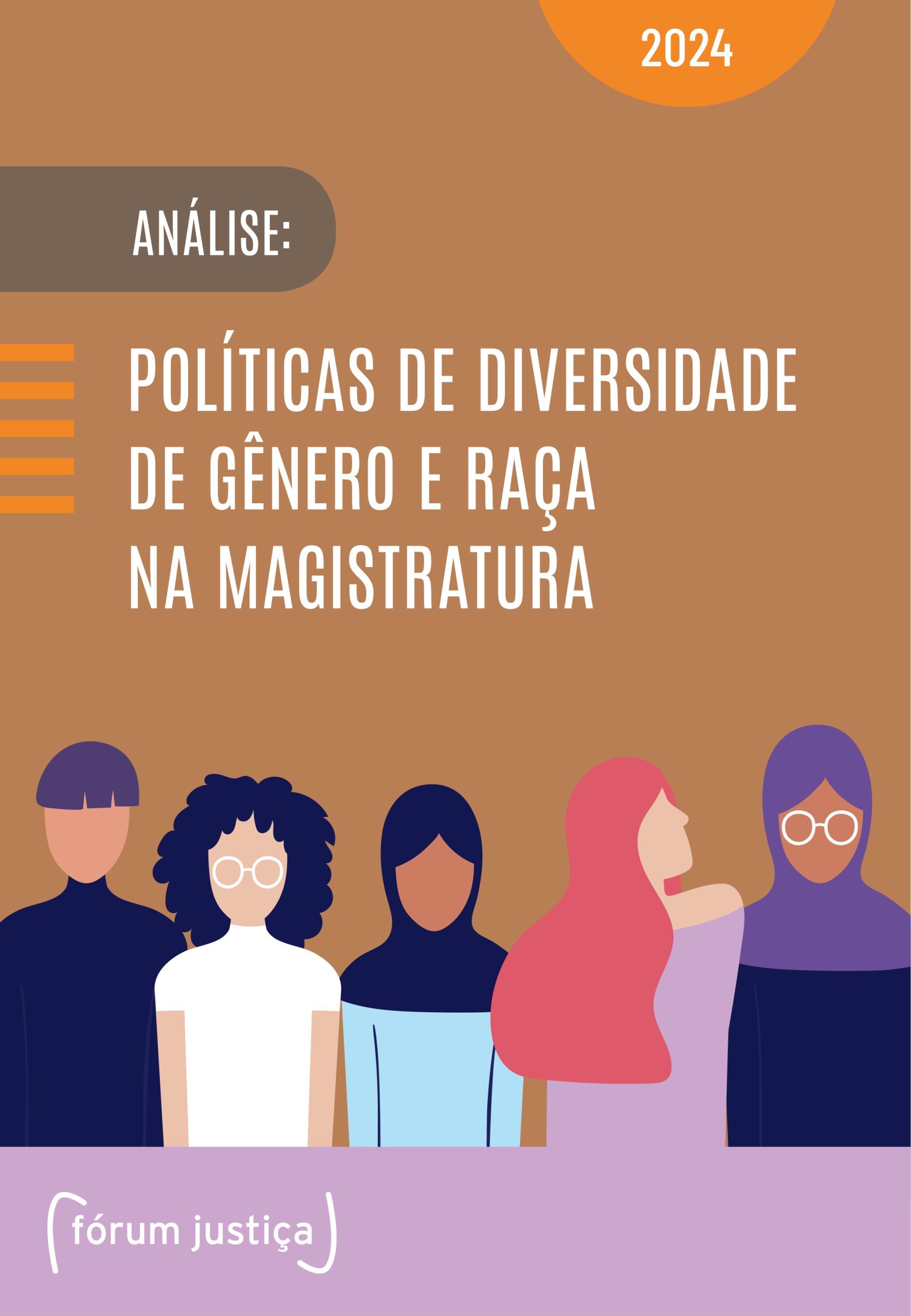 Capa da publicação Análise:  <strong>Políticas de diversidade de gênero e raça na magistratura</strong>